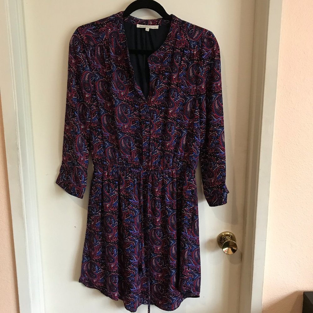 Daniel Rainn Multicolor Paisley Dress